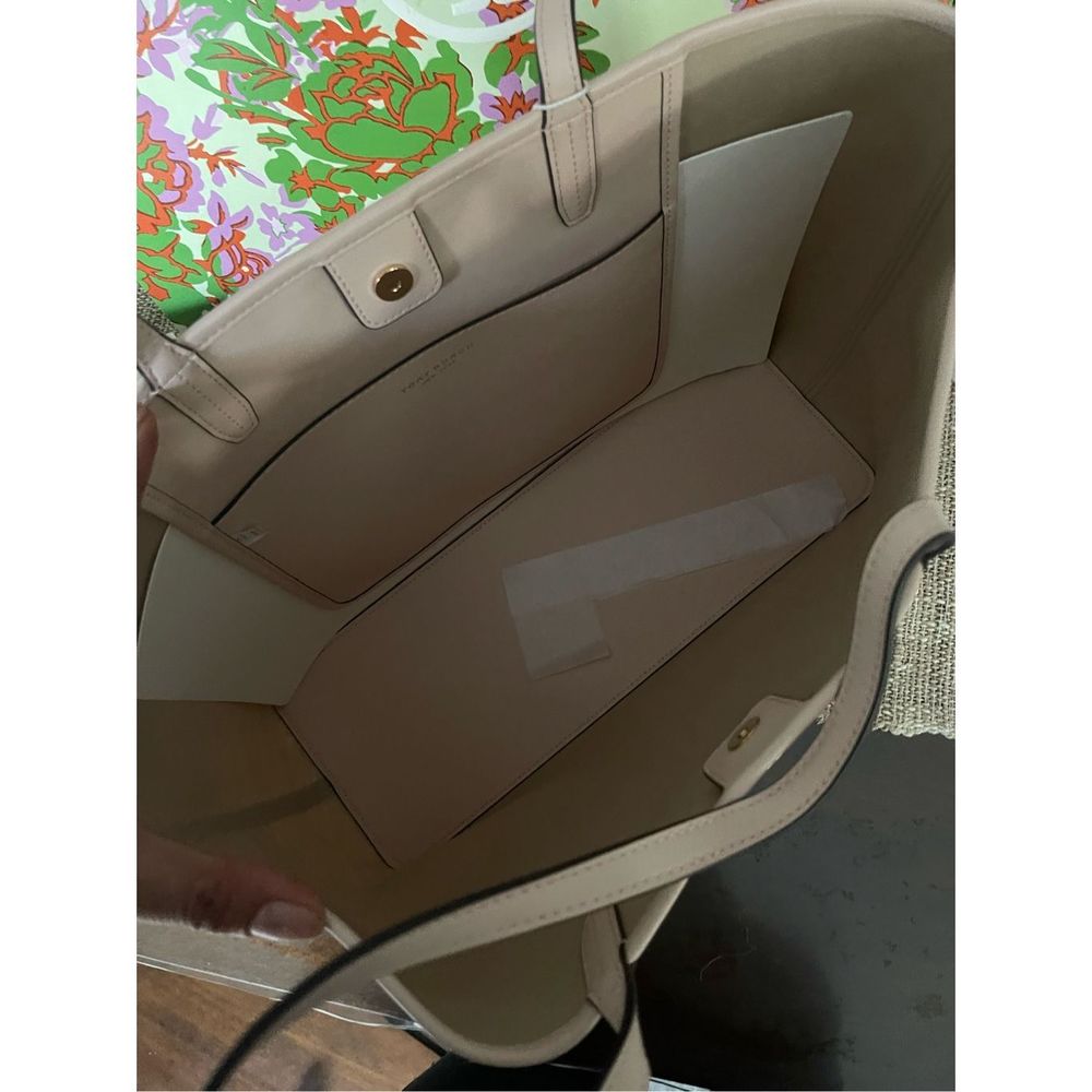 New Tory Burch geo logo monogram pattern allover pink - Picture 8 of 12